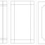 Фасады DXF (много размеров) 3